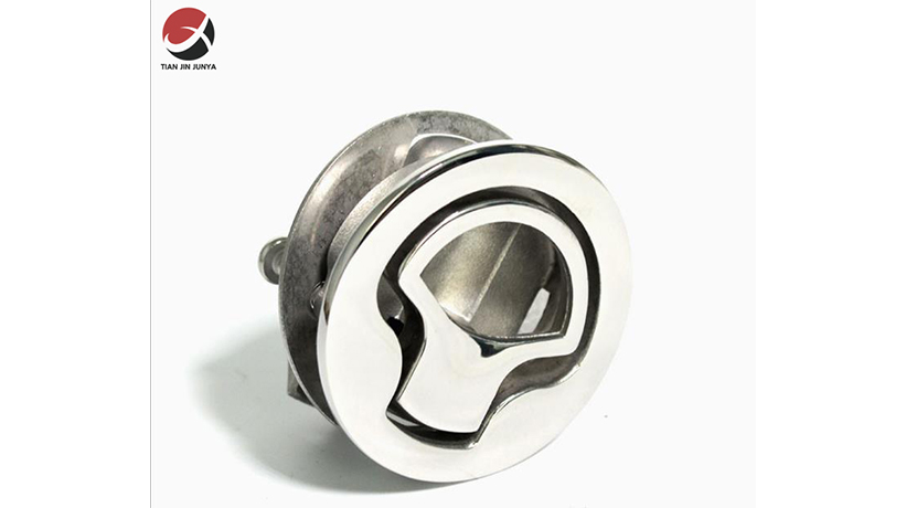 不鏽鋼鎖體(ti)地闆扣 釣魚艇(tǐng)遊艇艙蓋甲闆(pǎn)拉手