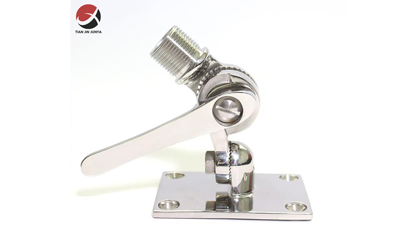 不(bu)鏽鋼316船用五金(jin)配件-底座調節(jiē)式天線