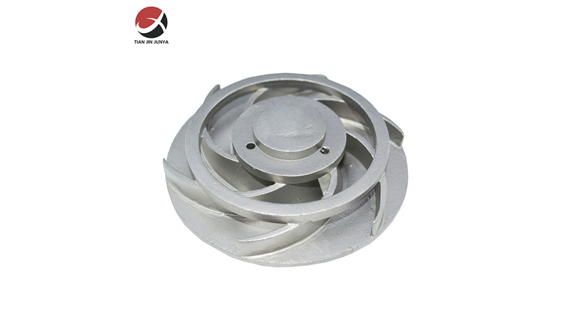 不鏽鋼(gang)鑄造來(lái)圖定制(zhi)泵配件(jiàn)葉輪